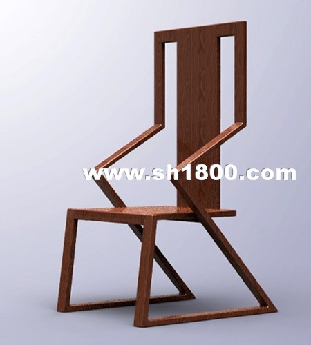 图5 韩波设计的靠背椅