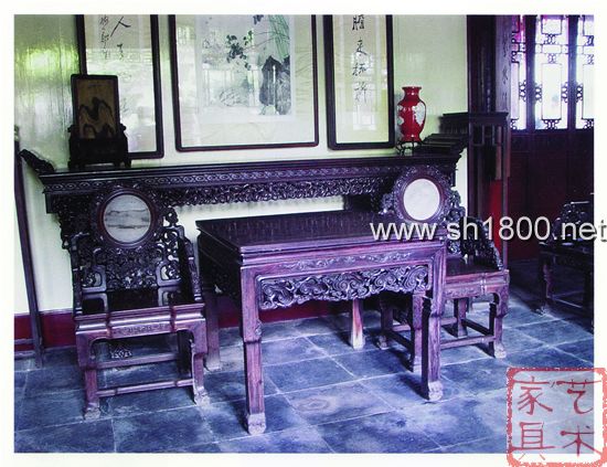 红木传统客厅家具